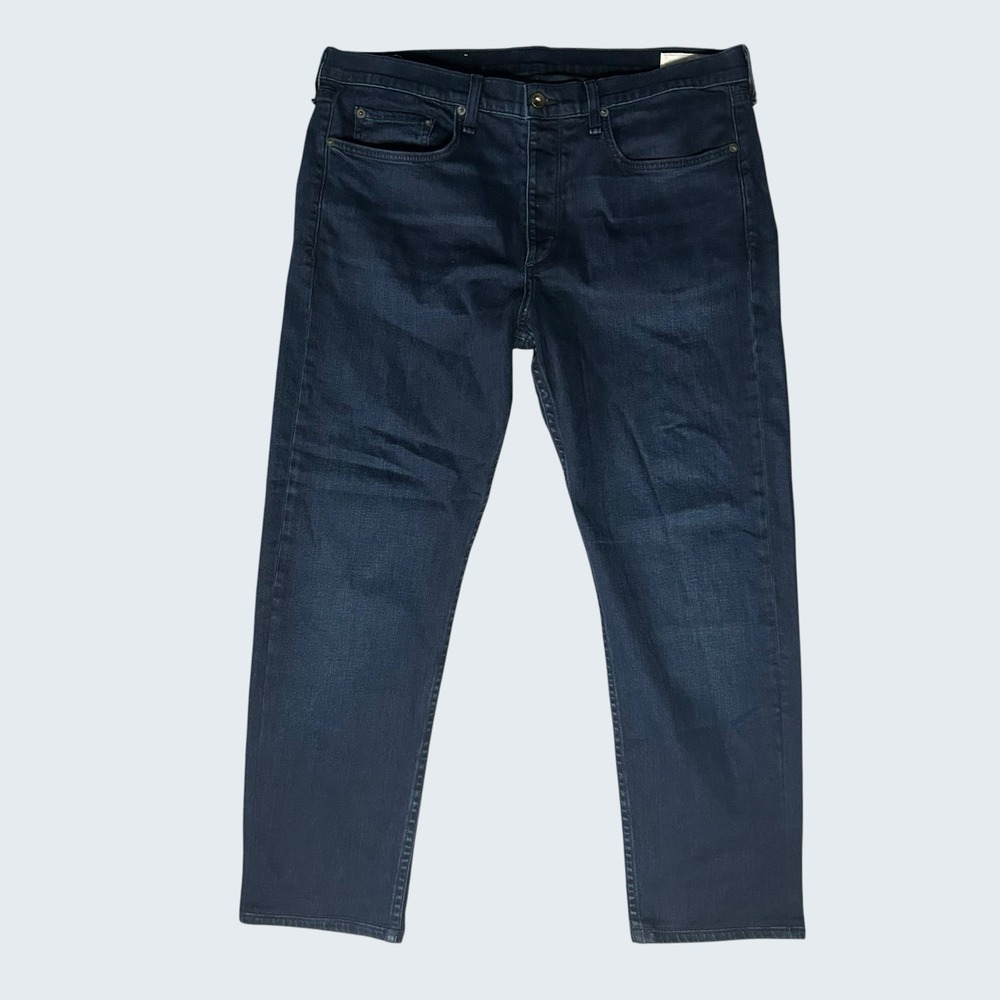 Rag N Bone Men's 38x26 Shortened Fit 2 Slim Dark Blue Jeans